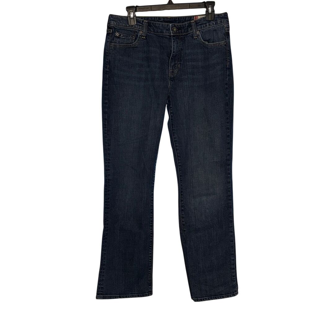 Gap 1969 Women’s Classic Fit Straight Leg Blue Denim Jeans Size 10A/10C
